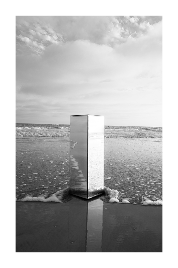Beachside Monolith Poster
