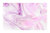 Purple Abstract Watercolor Poster
