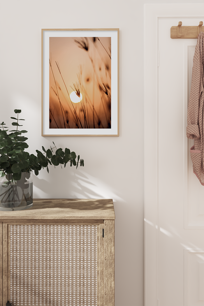 Sunset Evening Poster