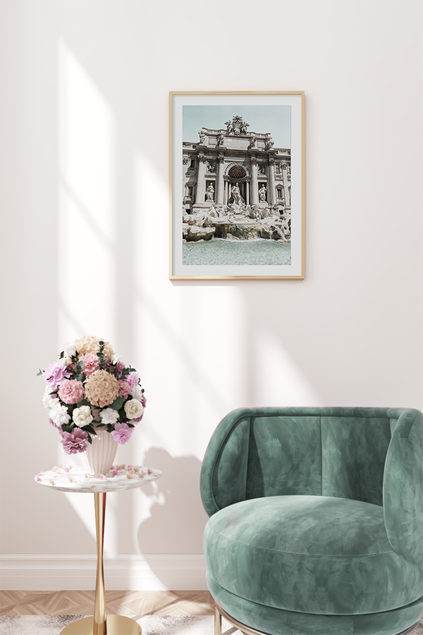 Trevi Fountain Poster