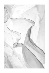 Black and White Ribbon Poster