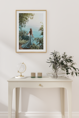 Seaside Fairytale Princess Photo Print