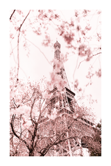 Pink Eiffel Tower Poster