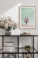 Blooming Pink Tree Poster