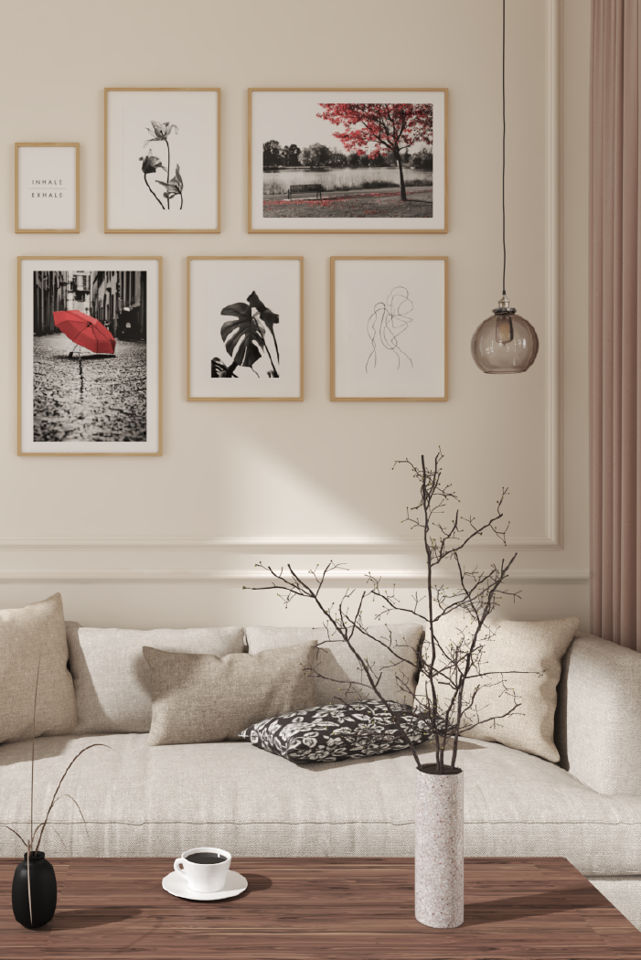 Red Tree Poster