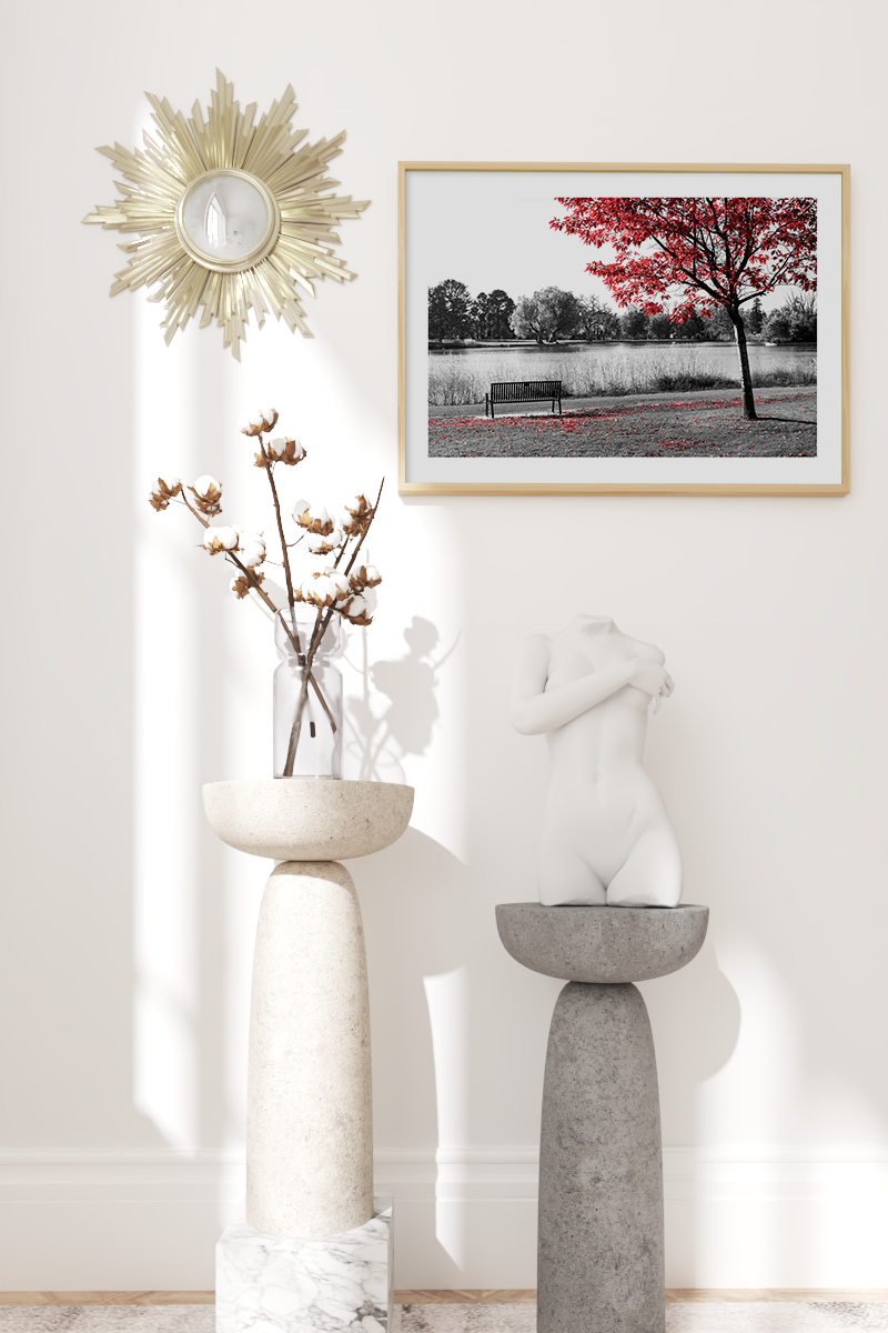 Red Tree Poster