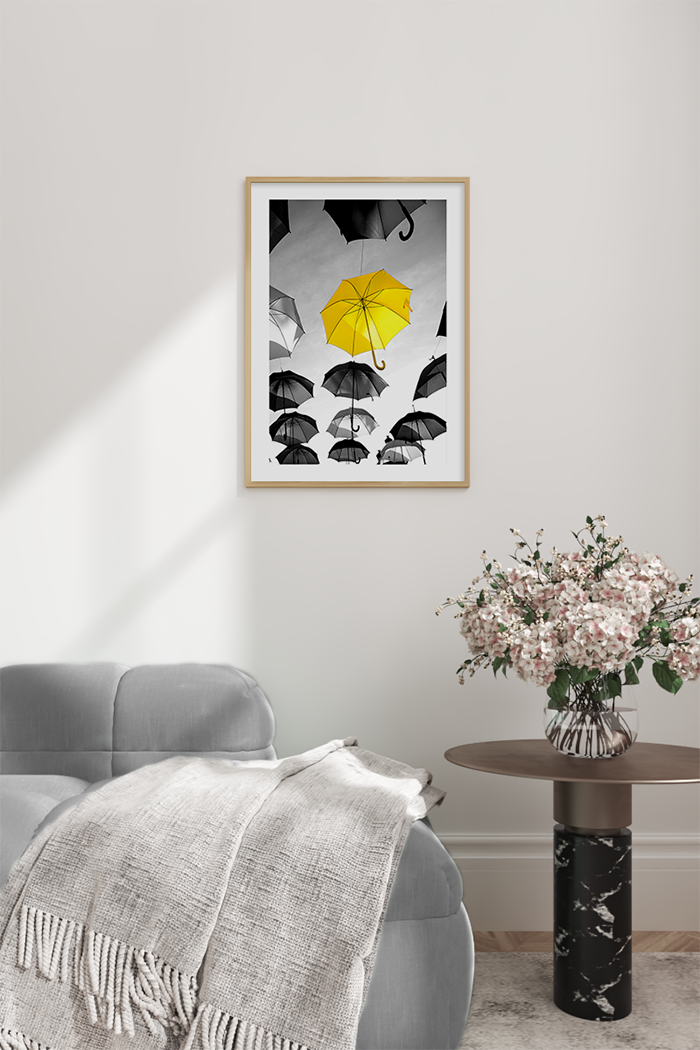 Umbrellas Poster
