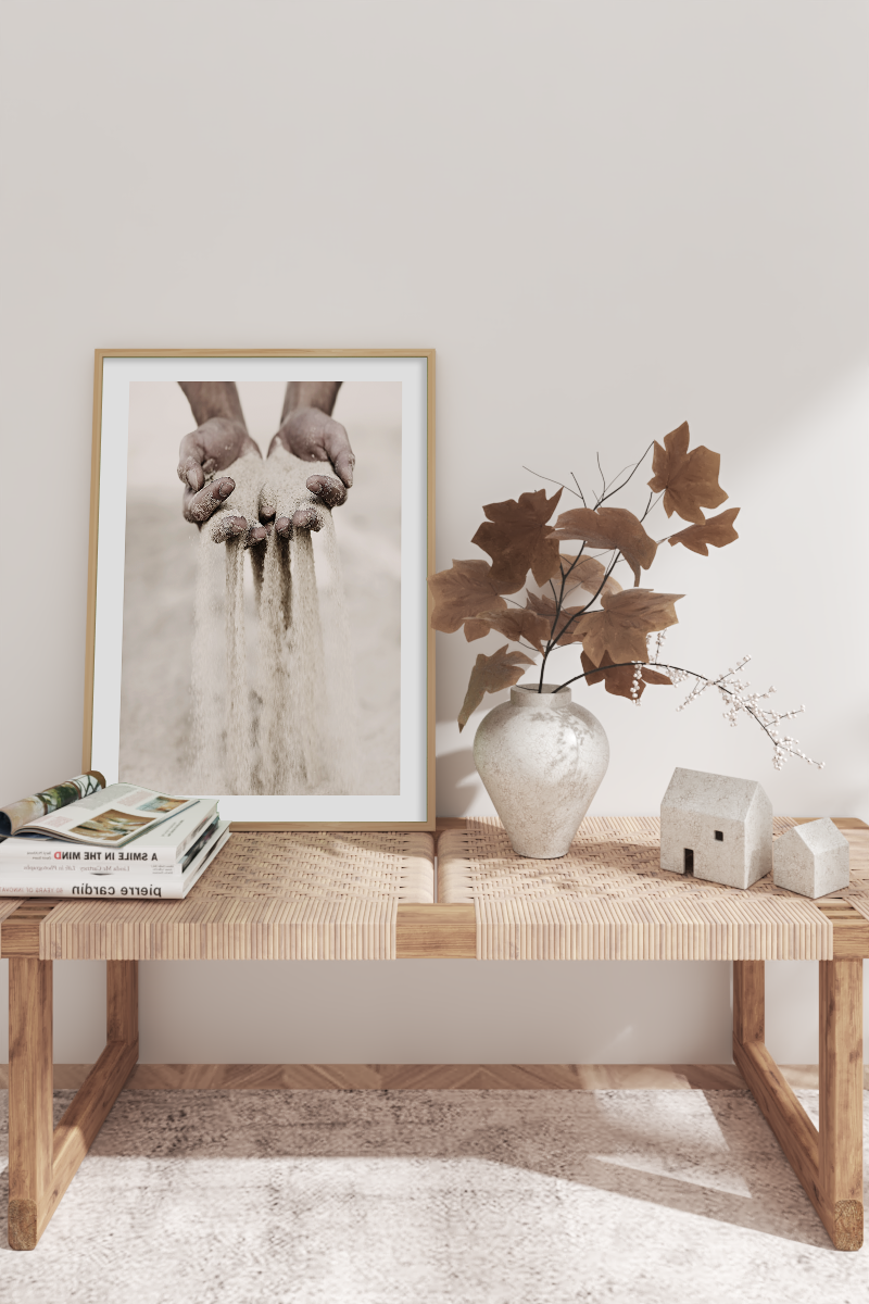 Flowing Sand Poster