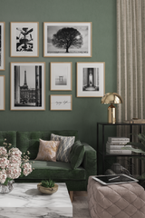 Monochrome Tree Poster