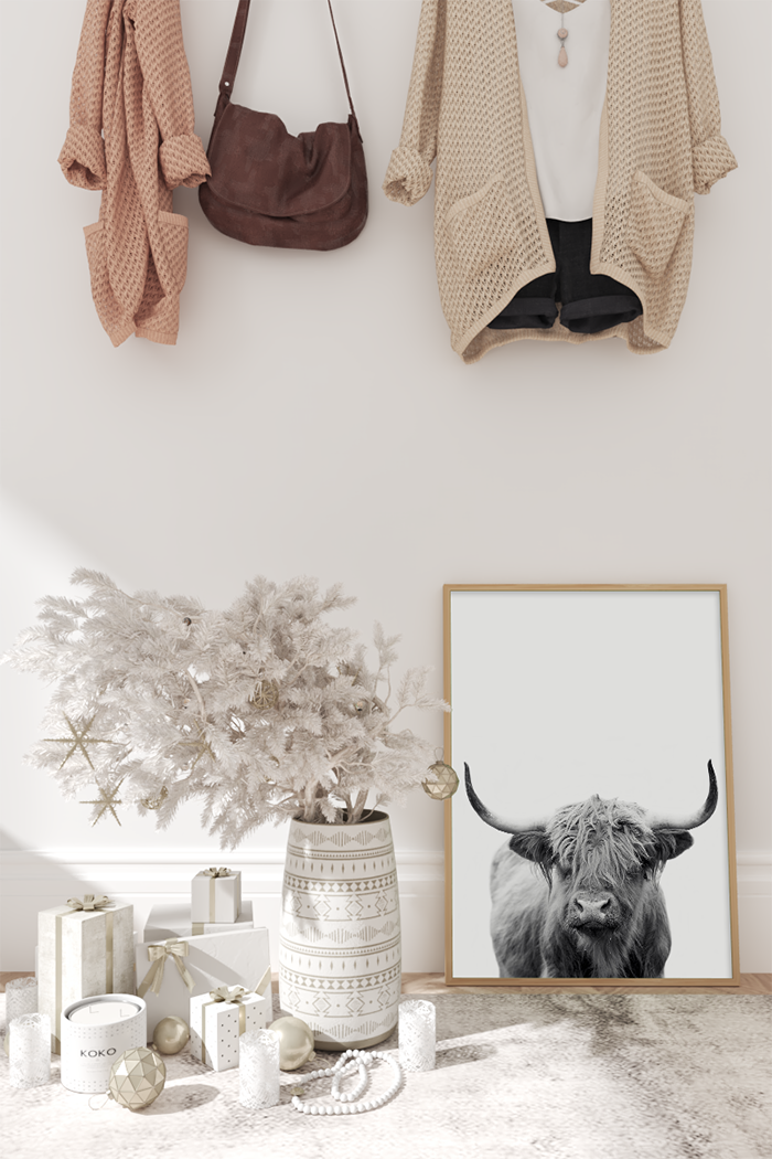 Highland Cow Poster