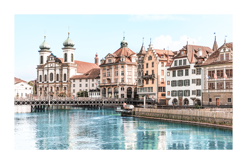 City Architecture Landscape Poster