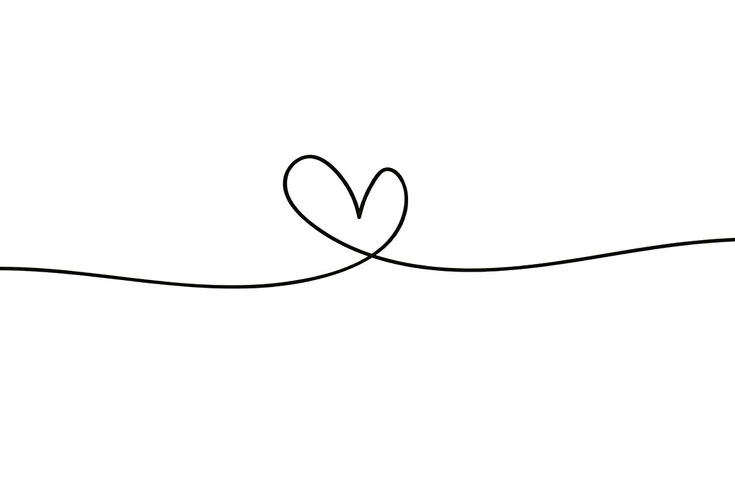 Love One Line Art