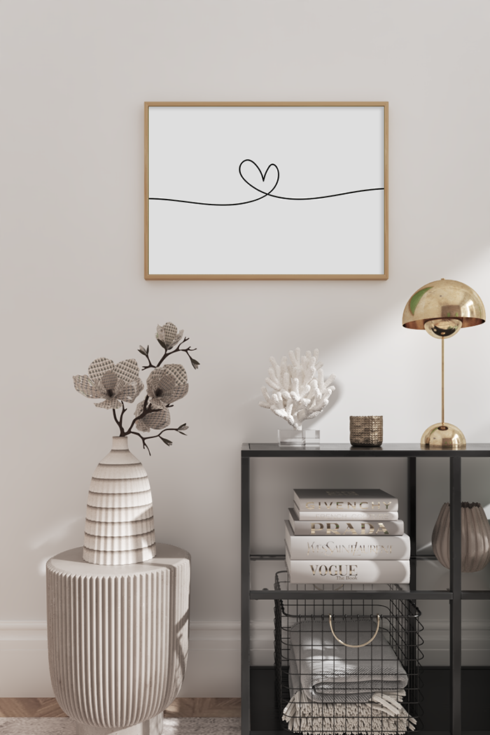 Love One Line Art