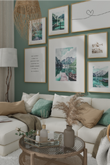 Lakeside Boats Poster