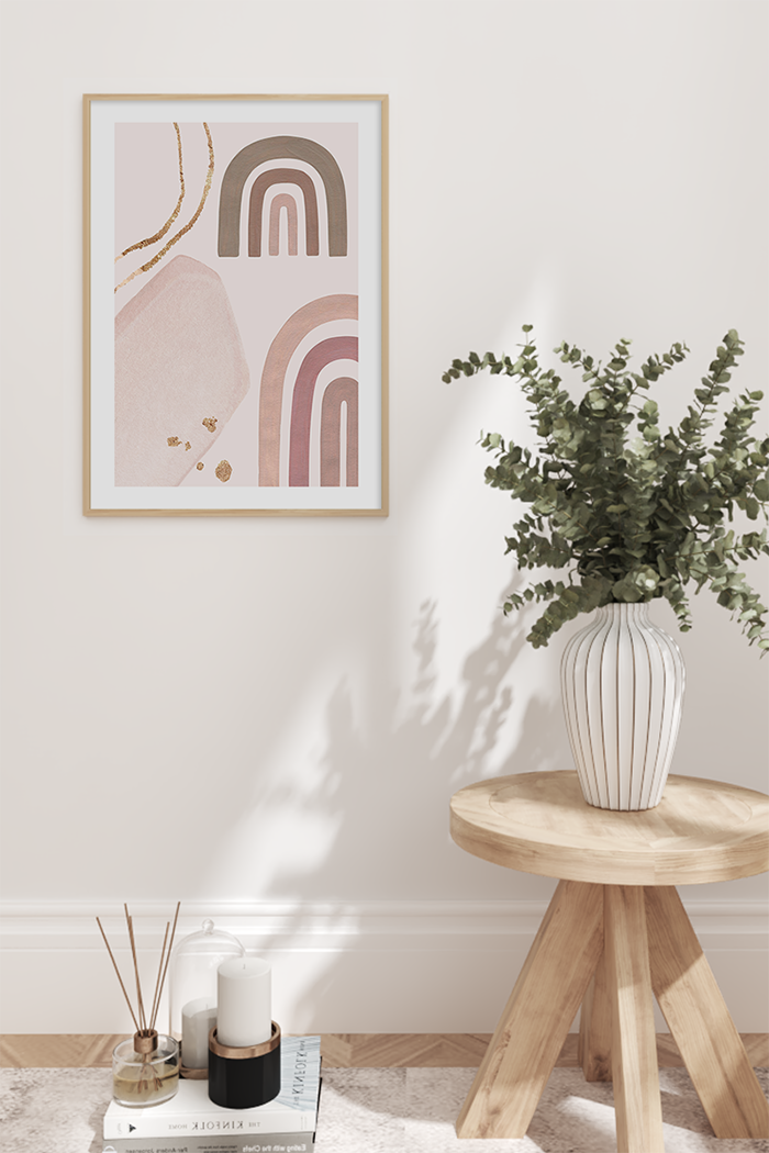 Pastel Arch Poster