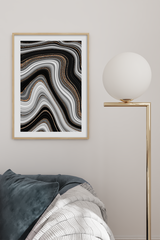 Abstract Flow Poster