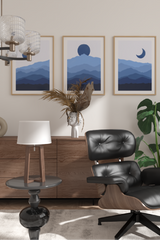 Blue Mountains Illustration Poster No.2