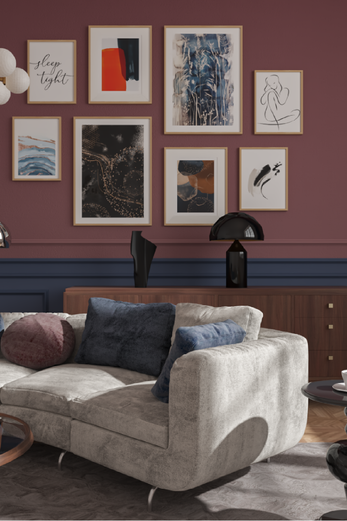 Golden and Black Texture Art