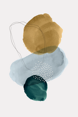 Abstract Shapes Print No.2