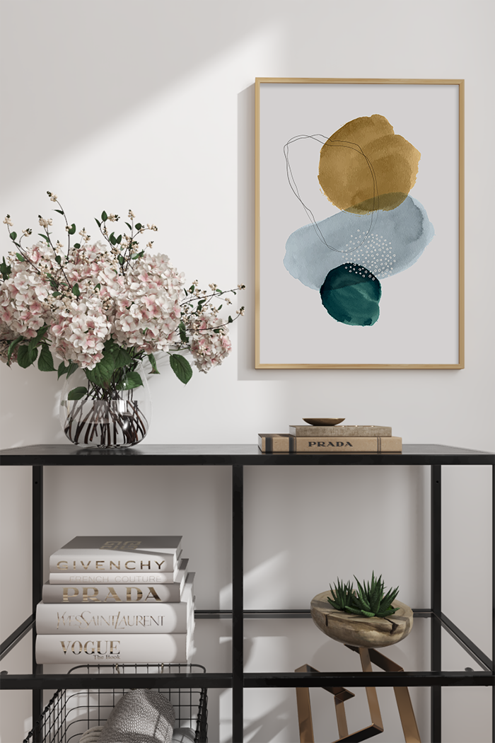 Abstract Shapes Print No.2