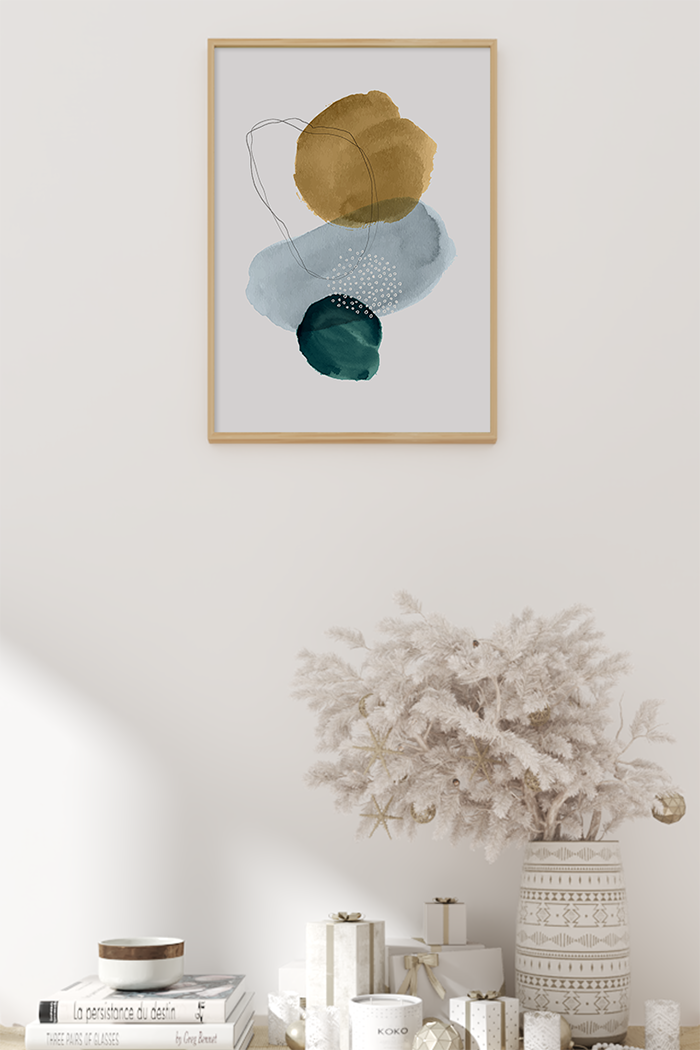 Abstract Shapes Print No.2