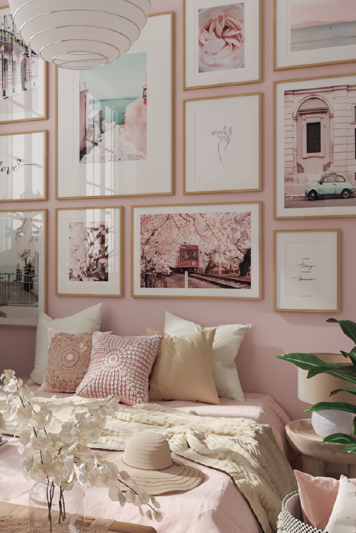 Train Under the Cherry Tree Poster