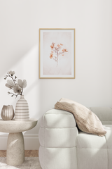 A Dry Flower Detail Poster