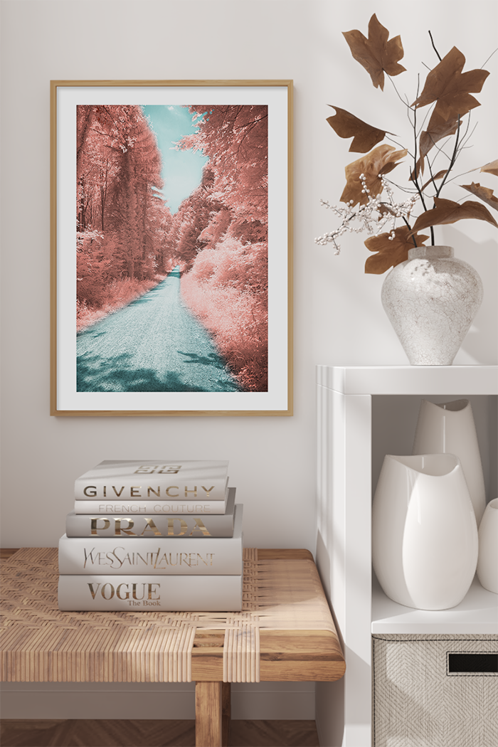 Blue Road Poster