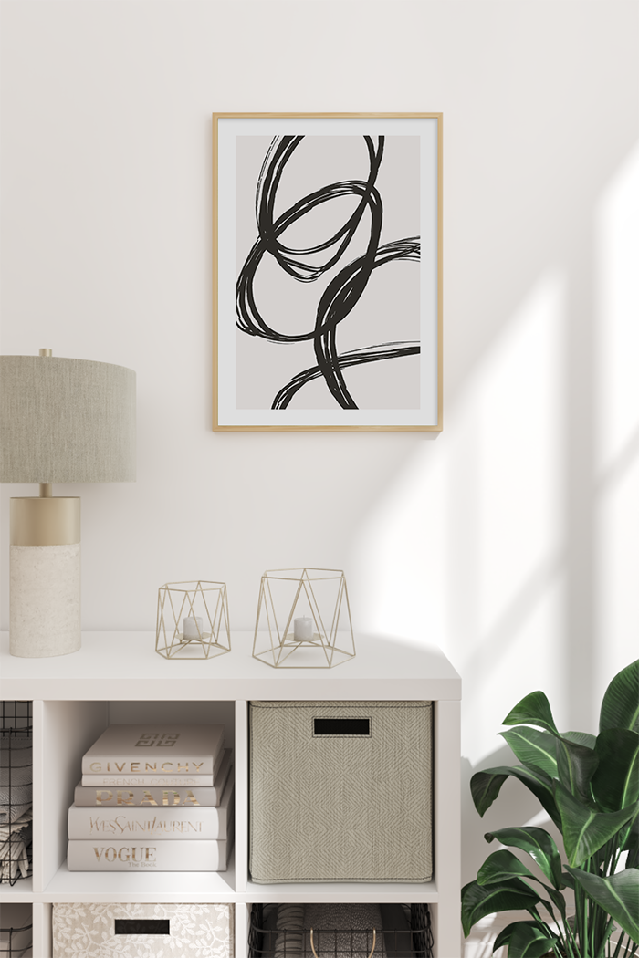 Drawing Circle Art Print