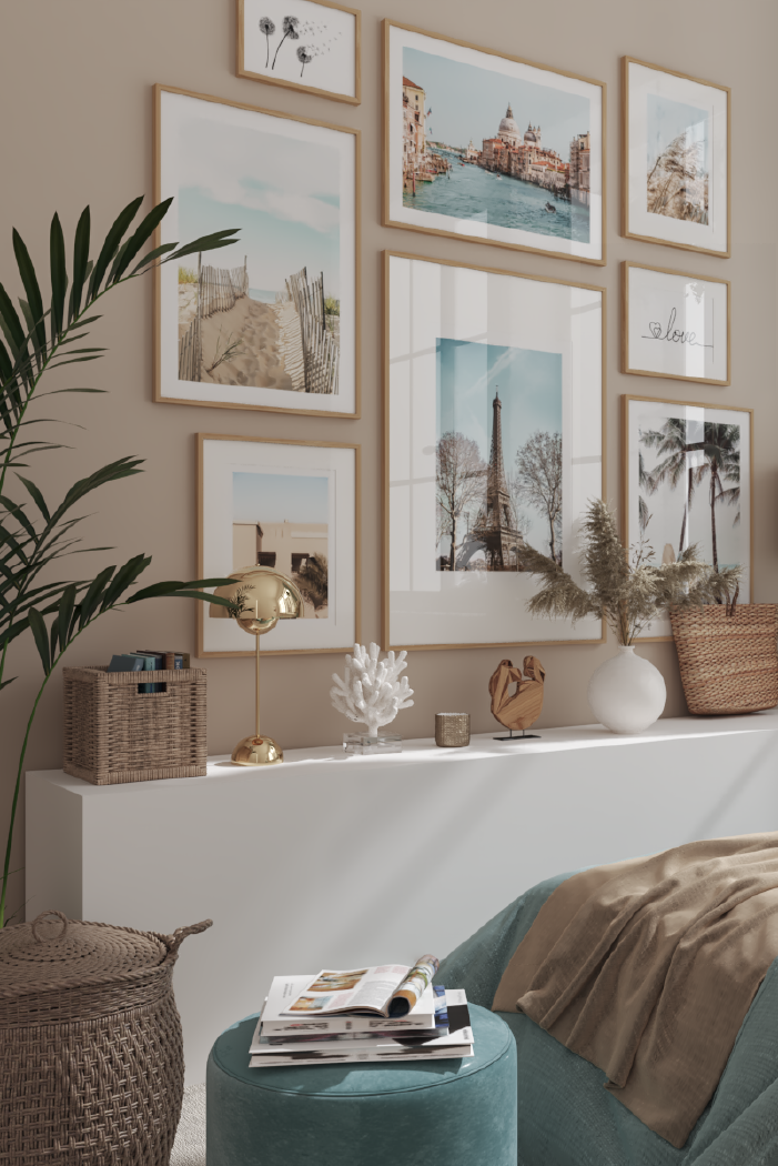 Beige Architecture Poster