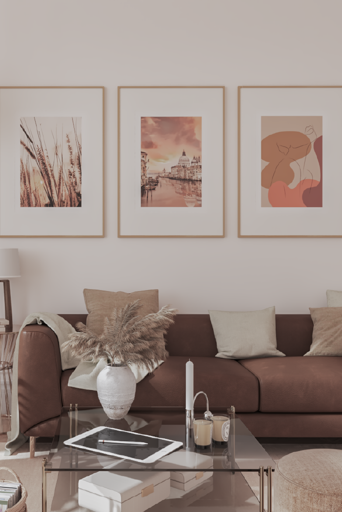 Sunset Grand Canal Poster