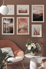 Sunset Grand Canal Poster