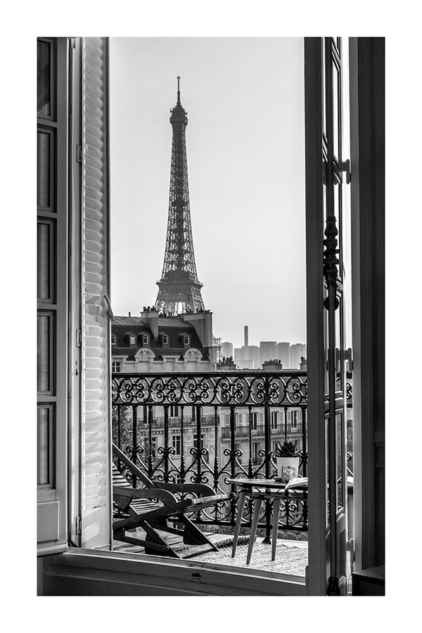 Paris Balcony Poster
