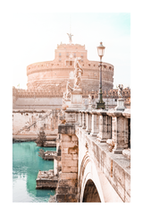 Castel Sant’Angelo in Rome Poster