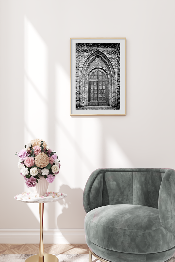 Arch Door Poster