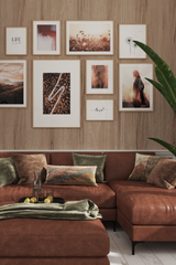 Sunset Flower Poster