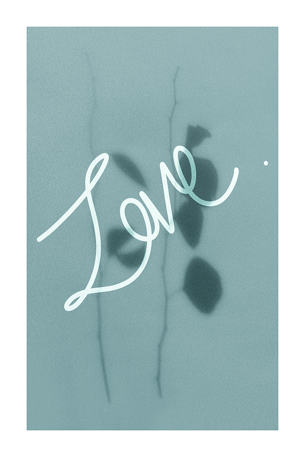 Blue Love Poster