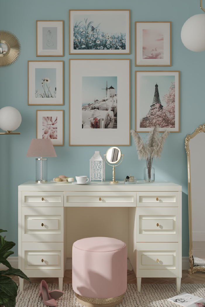 Butterfly in Daisy Poster