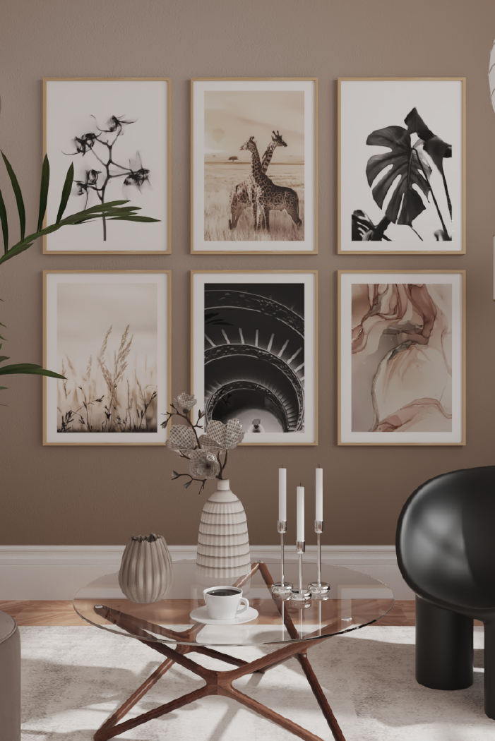 Black Vatican Museums Poster