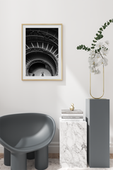 Black Vatican Museums Poster