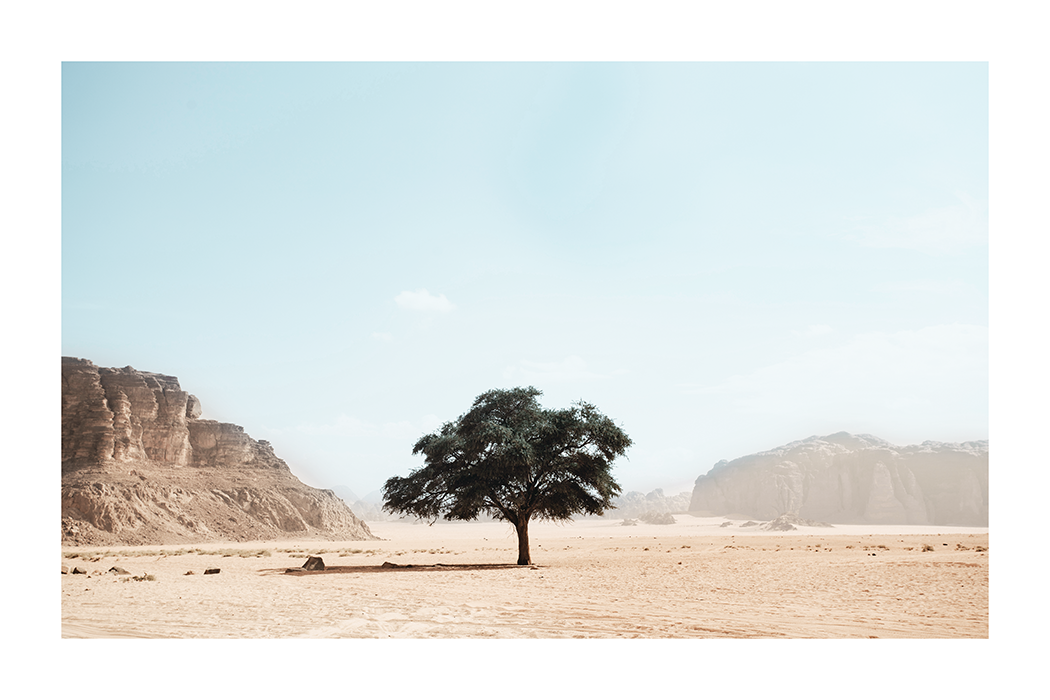 Tree on the Wilderness Poster
