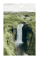 Wild Waterfall Poster