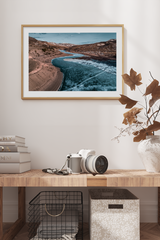 Winter River Poster