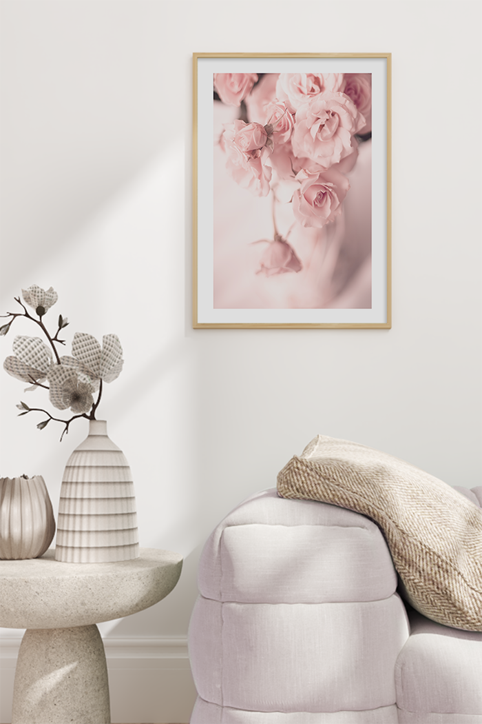 Pink Roses Poster