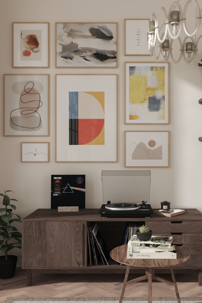Abstract Oil Print