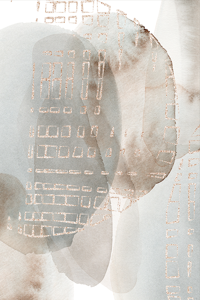 Watercolor Beige Poster No.2