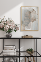 Watercolor Beige Poster No.2