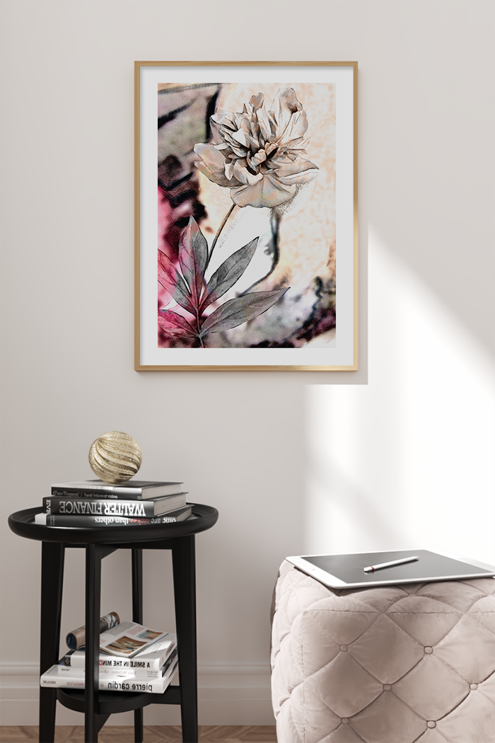 Flower Abstract Poster