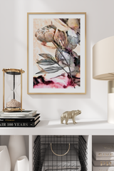 Flower Painting Poster
