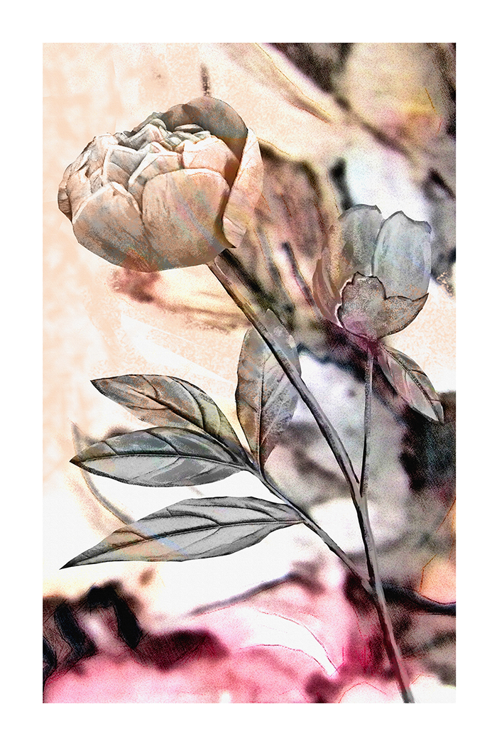 Flower Painting Poster